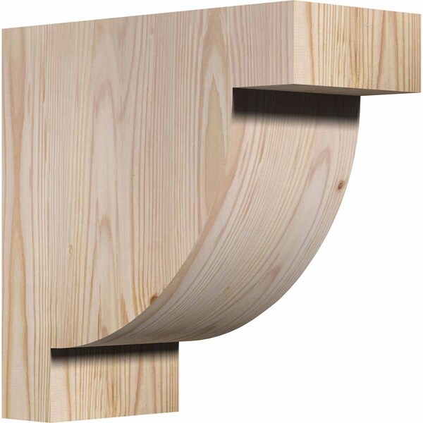 Ekena Millwork Alpine Smooth Corbel, Douglas Fir, 5 1/2"W x 12"D x 12"H COR06X12X12ALP00SDF - main